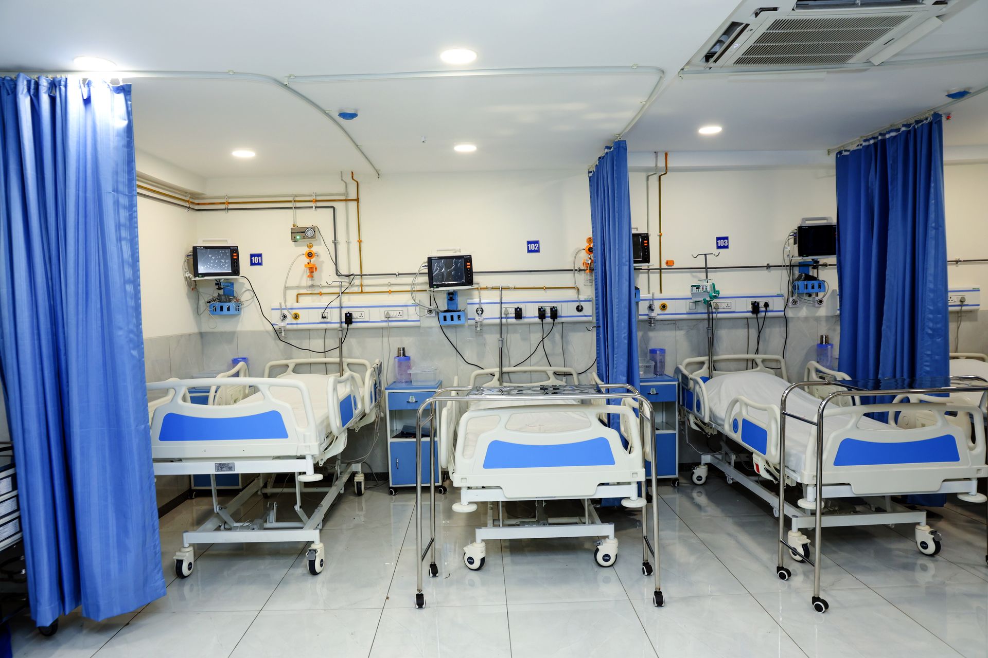 Modern Intensive Care Ward